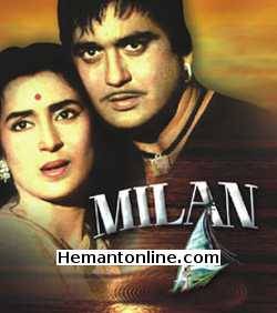Milan-1967 DVD Sunil Dutt, Nutan, Jamuna, Pran, Deven Verma, Surendra Nath, Shyama, Mukri