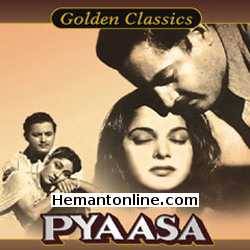Pyaasa VCD-1957  Guru Dutt, Waheeda Rehman, Mala Sinha, Rehman, Johny Walker