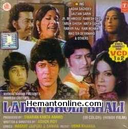 Ladki Bholi Bhali-1976 VCD Asha Sachdev, Gautam Sarin, Junior Mehmood, Ramesh Deo, Tarun Ghosh, Anita Guha, Ranvir Raj, Ram Mohan, Master Devanand