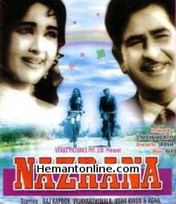 Nazrana VCD-1961  Raj Kapoor, Vyjayantimala, Usha Kiron, Agha, Sabita Chatterjee