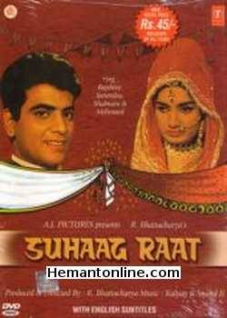 Suhaag Raat DVD-1968  Jeetendra, Rajshree, Shabnam, Mehmood, Sulochana