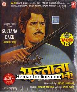 Sultana Daku VCD-1972  Dara Singh, Helen, Ajit, Padma Khanna, Hiralal, Sapru, Bhagwan, Shyam Kumar, Rajan Kapoor