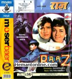 Raaz VCD-1967  Rajesh Khanna, Babita Shivdasani, I. S. Johar