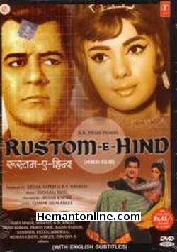 Rustom E Hind VCD-1965  Dara Singh, Mumtaz, K. N. Singh, Shyam Kumar, Pravin Paul, Rajan Haskar, Randhir, Helen, Mridula, Mohan Choti, Maruti, Tun Tun