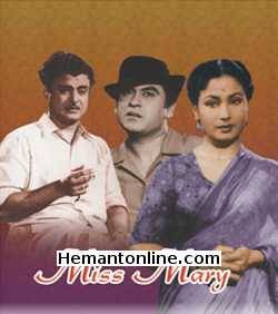 Miss Mary-1957 VCD Meena Kumari, Jamuna, Achala Sachdev, Meenakshi, Kishore Kumar, Om Prakash, Ganesh, Shiv Raj, Maruti