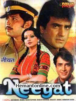 Neeyat 1980 VCD Jeetendra, Shashi Kapoor, Rekha, Rakesh Roshan, Ranjeet, A. K. Hangal, Bindu, Pinchoo Kapoor, Deven Verma, Shreeram Lagoo