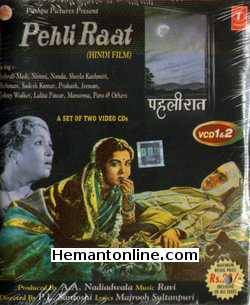 Pehli Raat VCD-1959  Sohrab Modi, Nimmi, Nanda, Sheela Kashmiri, Rehman, Sudesh Kumar, Prakash, Jeevan, Johny Walker, Lalita Pawar, Manorama, Paro