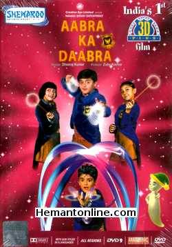 Aabra Ka Daabra DVD-2004  Anupam Kher, Archana Puran Singh, Satish Kaushik, Athit Naik, Hansika Motwani, Vishal Lalwani, Esha Trivedi, Navin Bawa, Tiara