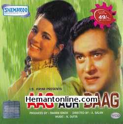 Aag Aur Daag-1970 VCD Joy Mukerji, Bhagwan, Sudhir