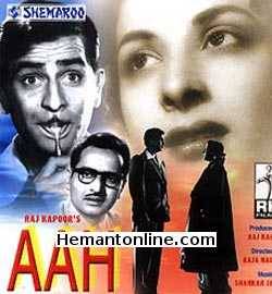 Aah-1953 VCD Raj Kapoor, Nargis, Vijayalaxmi, Pran, Mukesh, Leela M., Ramesh S.