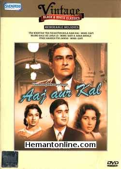 Aaj Aur Kal DVD-1963  Sunil Dutt, Nanda, Ashok Kumar, Tanuja, Nanda, Sudesh Kumar, Agha, Deven Verma, Rohit