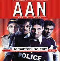 Aan-Men At Work-2004 DVD Akshay Kumar, Shatrughan Sinha, Sunil Shetty, Raveena Tandon, Preeti Jhangiani, Lara Dutta, Vijay Raaz