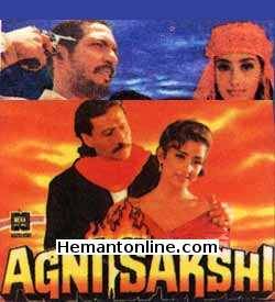Agni Sakshi-1996 DVD Jackie Shroff, Manisha Koirala, Nana Patekar, Ravi Behl, Alok Nath
