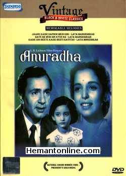 Anuradha DVD-1960  Balraj Sahni, Leela Naidu, Abhi Bhattacharya, Baby Bano, Mukri, Nazir Husain, Asit Sen, Rashid Khan