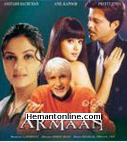 Armaan-2003 VCD Amitabh Bachchan, Anil Kapoor, Preeti Zinta, Gracy Singh, Randhir Kapoor