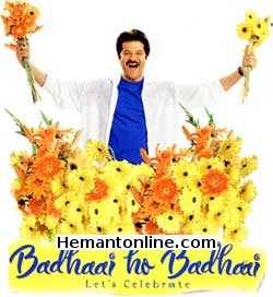 Badhaai Ho Badhaai-2002 VCD Anil Kapoor, Shilpa Shetty, Kirti Reddy, Amrish Puri, Kadar Khan, Farida Jalal