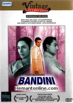 Bandini DVD-1963  Ashok Kumar, Dharmendra, Raja Paranjpe, Asit Sen, Nutan, Bela Bose