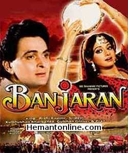 Banjaran-1991 VCD Rishi Kapoor, Sridevi, Pran, Kulbhushan Kharbanda, Gulshan Grover, Raza Murad, Rakesh Bedi