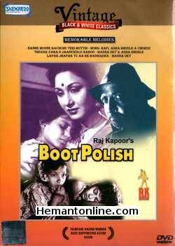 Boot Polish DVD-1954  Ratan Kumar, Baby Naaz, David, Shailendra, Raj Kapoor (Special Appearance)