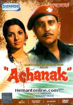 Achanak DVD-1973  Vinod Khanna, Lily Chakraborty, Farida Jalal, Iftekhar, Asrani, Keshto Mukherjee