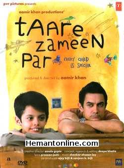 Taare Zameen Par DVD-2007  Darsheel Safary, Aamir Khan, Tanay Chheda, Tisca Chopra, Vipin Sharma