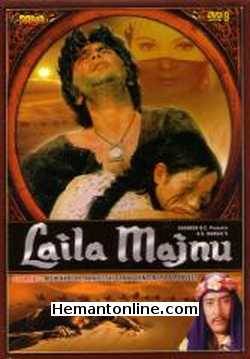 Laila Majnu-1976 VCD Rishi Kapoor, Ranjeeta, Danny Danzongpa, Ranjeet