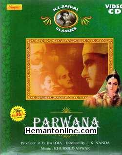 Parwana VCD 1947 K. L. Saigal, Suraiya, K. N. Singh, Najma Nazir