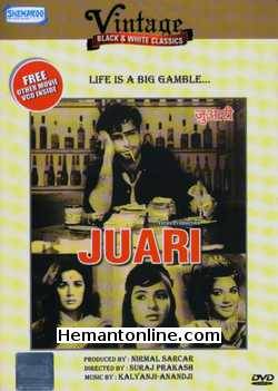 Juari DVD-1968  Shashi Kapoor, Nanda, Tanuja, Naaz, Rehman, Madan Puri, David Abraham, Achala Sachdev, Kumari Naaz, Agha, Madhavi