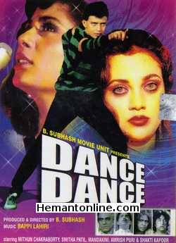 Dance Dance 1987 DVD Mithun Chakraborty, Smita Patil, Mandakini, Amrish Puri, Shakti Kapoor