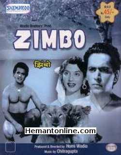 Zimbo-1958 VCD Azad, Chitra, B.M.Vyas, Achla Sachdev, Dalpat