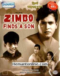Zimbo Finds A Son VCD-1966  Azad, Tabassum, Indira, Sunder, Dalpat, Sherry, Rani, Prince Arjun, Master Sacheen