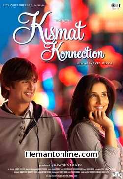 Kismat Konnection-2008 DVD Shahid Kapoor, Vidya Balan, Om Puri, Boman Irani, Juhi Chawla