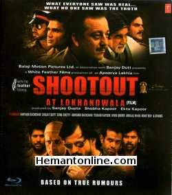 Shootout At Lokhandwala Blu Ray-2007  Aarti Chhabria, Abhishek Bachchan, Aditya Lakhia, Aftab Ahmad Khan, Amitabh Bachchan, Arbaaz Khan, Arjun Rampal, Dia Mirza, Neha Dhupia, Ravi Gosai, Rohit
