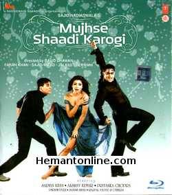 Mujhse Shaadi Karogi Blu Ray-2004  Salman Khan, Akshay Kumar, Priyanka Chopra, Amrish Puri, Satish Shah, Rajpal Yadav, Tiku Talsania, Shashikala