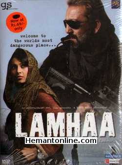 Lamhaa VCD-2010  Sanjay Dutt, Bipasha Basu, Kunal Kapoor, Shernaz Patel, Aman Verma, Yashpal Sharma, Vishwajeet Pradhan, Vipin Sharma, Yuri Suri, Anupam Kher, Asif Basra,