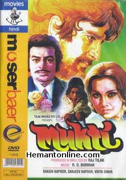 Mukti-1977 DVD Shashi Kapoor, Sanjeev Kumar, Vidya Sinha, Bindiya Goswami, Kader Khan, Bhagwan, Deven Verma, Anju Mahendroo, Vikram, Roopesh Kumar, Dev Kumar