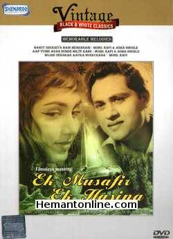 Ek Musafir Ek Haseena-1962 VCD Joy Mukherjee, Sadhana, Rajendra Nath, Dhumal, Kamal Kapoor