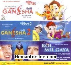 My Friend Ganesha-My Friend Ganesha 2-Koi Mil Gaya 3-in-1 DVD 