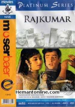 Rajkumar DVD-1964  Shammi Kapoor, Sadhana, Prithviraj Kapoor, Pran, Om Prakash, Shivraj, Rajinder Nath, Hari Shivdasani, Achala Sachdev, Manorama, Shanti