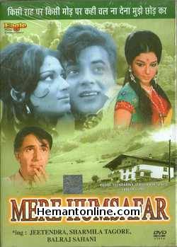Mere Humsafar 1970 DVD Jeetendra, Sharmila Tagore, Balraj Sahni, Jagdeep, Jeevan, Laxmi Chhaya, Keshto Mukherjee, Johny Whisky