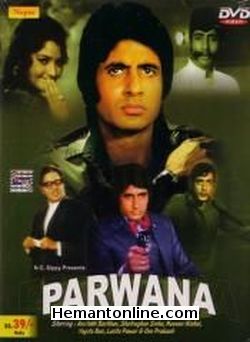 Parwana-1971 DVD Amitabh Bachchan, Shatrughan Sinha, Navin Nischol, Yogita Bali, Lalita Pawar, Om Prakash