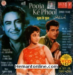 Pooja Ke Phool-1964 VCD Ashok Kumar, Mala Sinha, Dharmendra, Sandhya Roy, Nimmi, Pran, Nana Palsikar, Mohan Choti, Mukri