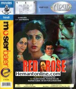 Red Rose DVD-1980  Rajesh Khanna, Poonam Dhillon, Roopesh Kumar, Om Shiv Puri, Aruna Irani