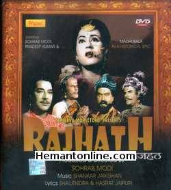 Rajhath DVD-1956  Sohrab Modi, Madhubala, Pradeep Kumar