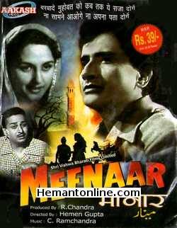 Meenar VCD-1954  Bharat Bhushan, Bina Rai, Pran, Chandra Shekhar