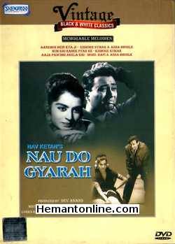 Nau Do Gyarah 1957 DVD Dev Anand, Kalpana Kartik, Shashikala, Jeewan, Krishna Dhawan, Madan Puri, Rashid Khan, Lalita Pawar, Helen