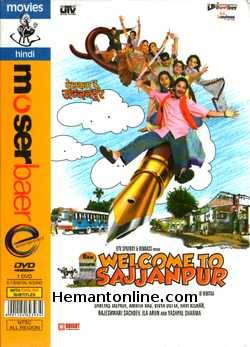 Welcome To Sajjanpur DVD-2008  Shreyas Talpade, Amrita Rao, Divya Dutta, Ravi Kishan, Rajeshwari Sachdev, Ila Arun, Yashpal Sharma