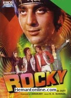Rocky-1981 DVD Introducing Sanjay Dutt, Reena Roy, Tina Munim, Shakti Kapoor, Amjad Khan