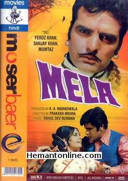 Mela 1971 DVD Feroz Khan, Sanjay Khan, Mumtaz