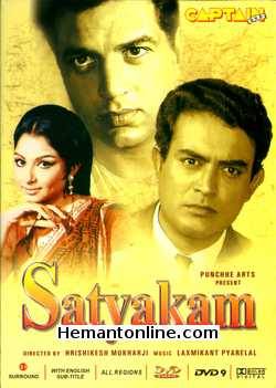 Satyakam DVD-1969  Dharmendra, Sharmila Tagore, Sanjeev Kumar, Ashok Kumar, David, Manmohan